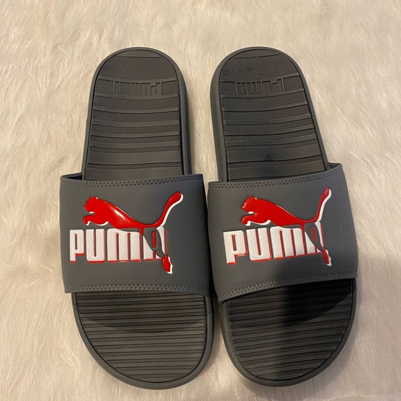 Puma Other - Puma Cool Cat Men’s Slide Sandals Like New.    Tote OO